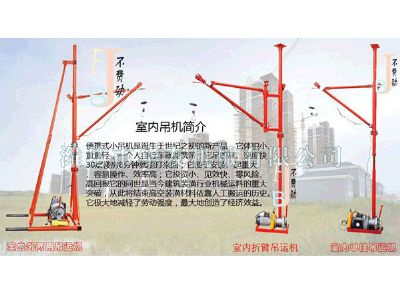 點擊查看詳細信息<br>標題：華友機械室內(nèi)外通用小吊機 閱讀次數(shù)：8787