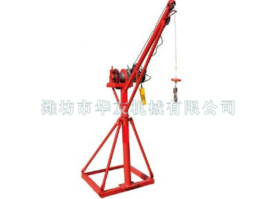 點擊查看詳細信息<br>標(biāo)題：華友機械全三角吊機 閱讀次數(shù)：7890
