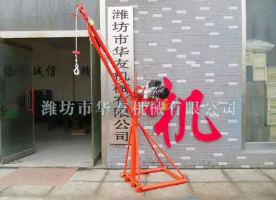點擊查看詳細信息<br>標(biāo)題：華友機械全三角吊機 閱讀次數(shù)：19498