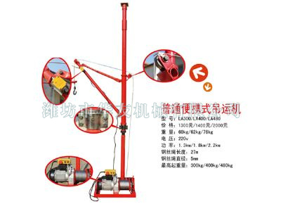 點擊查看詳細信息<br>標(biāo)題：華友機械便攜式小吊 閱讀次數(shù)：9409